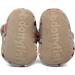 Dotty Fish Cotton Baby Booties with Suede Sole, Warm Fleece Lining | Non-Slip Pram Shoes for Boys, Girls, Unisex | Winter First Shoes 0-6 Months Brown Woodland Animals - Buy Online on GoSupps.com