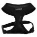 Puppia dog harness for small and medium -sized dogs - super soft in many colors - also used as a puppy dishes - anti -anti -tension harness for dogs black XS XS black