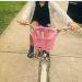 BIRIA Purple Children's Front Bike Basket with Hooks - Removable Wire Mesh Small Kids Bicycle Basket - Buy Online on GoSupps.com