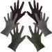 Bamboo Gloves for Eczema  Medium  Women  Dry Hands  Overnight Moisturizing Gloves  3 Pairs