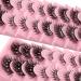 Joyeee False Eyelashes 10 Pairs Fake Eyelashes Glitter Diamonds Eye Lashes Reusable Easy to Wear and Remove Handmade Dramatic Fluffy Strip Lashes for Party Cosplay Costumes Festival Decoration Eyelashes#31 - Buy Online on GoSupps.com