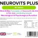 Lindens Neurovits Plus Tablets - 90 Pack | Vitamin B1 B6 B12 & Folic Acid | Supports Psychological Function & Heart Health | UK Manufacturer | 90 Count - Buy Online on GoSupps.com