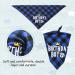 WLLHYF Dog Birthday Party Supplies Boy Dog Birthday Bandana Set with Cute Dog Bow Tie Dog Birthday Crown Hat with Numbers Small Medium Large Dogs(Blue) - Buy Online on GoSupps.com