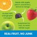 Fruily Organic Men's Multivitamin Gummies with Lycopene - 60 Mixed Fruit - Buy Online on GoSupps.com