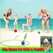 Glow in The Dark Lawn Darts Game - Family Fun Outdoor Game with Rings and Soft Tip Darts - Includes Carrying Bag - Perfect Gift for Adults & Teens - Buy Online on GoSupps.com
