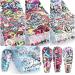 Graffiti Nail Art Foil Stickers - Holographic Transfer Decals for Women & Girls - Buy Online on GoSupps.com