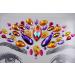 Festival Face Gems - Self-Adhesive Rhinestone Stickers for Halloween & Carnival | Fashion Jewelry for Pride Parties (Gold - Buy Online on GoSupps.com