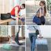 Baleine Waterproof Gym Bag for Women and Men - Small Duffel for Sports & Weekend Getaway - Lightweight Carryon with Shoe & Wet Clothes Compartments - Medium Azure - Buy Online on GoSupps.com