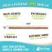 Raw Paws Silvervine Catnip Sticks 30-ct - Natural Matatabi Chew Toys for Indoor Cats - Silver Vine Kicker Toy - 30-pack - Buy Online on GoSupps.com