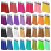 Tassels Charms for Jewelry Making  Paxcoo 120Pcs Keychain Tassels Bulk for Crafts  Leather Key Chain Tassel Charms for Jewelry Making  Resin Epoxy  Acrylic Blanks Keychains  Bracelets (2 1/8 inch)