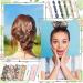 12-Piece Deft Bun Maker Set - Easy Hair Bun Tool for French Twist Hairstyles - Flexible Rabbit Ear Sponge Bun for Women - Multi Color Hair Styling Accessory - Buy Online on GoSupps.com