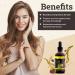 Naturise Organic Cold-Pressed Jojoba Oil for Skin and Hair Care - Unrefined, Unfiltered Golden Oil with Vitamins B & E - 4 fl. oz - Buy Online on GoSupps.com