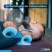 Coloo Neck Massage Set - Ultimate Neck & Shoulder Relaxation | Naked Pillow Neck Stretcher & Trigger Point Therapy for Pain Relief | Headache Shoulder & Back Pain | Cyan & Black - Buy Online on GoSupps.com
