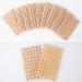 AWAVM 10 Sheets of 600 Disposable Ear Acupuncture Point Stickers for Ear Massage & Reflexology - International Shipping Available - Buy Online on GoSupps.com