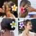 Matte Flower Hair Claw Clips Set of 6 for Women Large Non-Slip Strong Hold Clips for Thick/Thin Hair Cute Daisy Hair Accessories Gift Set Transparent - Buy Online on GoSupps.com