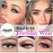 3D Wispy False Eyelashes Set - 20mm Reusable Handmade Faux Mink Extensions | Natural Fairy Look | 5 Pairs (9D305) - Buy Online on GoSupps.com