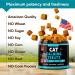 Hemp Cat Calming Treats for Anxiety Relief - Composure for Grooming, Travel, Separation - with Hemp Oil, L-Theanine, Melatonin - 135 Soft Chews Made in USA - Buy Online on GoSupps.com