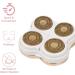Finishing Touch Flawless Legs Replacement Heads - 18 Carat Gold Single Pack - Buy Online on GoSupps.com