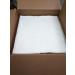 24"x24"x1" Ceramic Fiber Blanket Insulation 6# 2300F for Wood Stoves, Pizza Ovens, Kilns, Forges, Fireplaces & More - (1 Each)