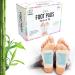 Foot Pads by NAKSIZ | Ginger Foot Pads for Better Care | All Natural & Organic Foot Patches | Adhesive Sheets for Deep Cleansing | Pleasant Sleep, Relax & Feel Better | 20 PCS