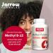 Jarrow Formulas Methyl Folate (5-MTHF) 400mcg Folic Acid - 60 Vegan Capsules | Lab Tested | Gluten Free & Non-GMO - Buy Online on GoSupps.com