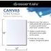 Royal & Langnickel Essentials 12x16 Triple Gessoed Stretched Canvas Value Pack for Oil and Acrylic Painting - 6 Pack - Buy Online on GoSupps.com