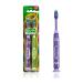 GUM - 227KKB Crayola Kids' Metallic Marker Toothbrush, Soft, Ages 5+, Assorted Colors, 2 Count 2 Brushes