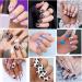 10 Sheets Star Nail Art Stickers Decals Kalolary Nail Art Supplies 3D Self-Adhesive Holographic Laser Star Nail Art Sticker Five-Pointed Star Foil Paper for Nails Design Manicure - Buy Online on GoSupps.com