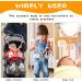 Hiullen Stroller Chain Toy - Wood Baby Toys with Bell for Girls & Boys Hanging Seat & Bed Toys for Infants & Toddlers (0+ Months) - Buy Online on GoSupps.com