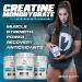 Dragon Pharma Creatine Monohydrate - Muscle Recovery & Antioxidant Support Supplement (60 Servings Unflavored) - International Shipping Available - Buy Online on GoSupps.com