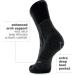 Blister Resist Performance Crew Athletic Running Socks - Large Black (1 Pair) for Men and Women - Buy Online on GoSupps.com