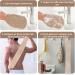 2-Piece Bamboo Fiber Back Scrubber Set - Luffa Shower Brush & Exfoliating Sponge for Deep Cleaning & Massage - International Shipping Available - Buy Online on GoSupps.com