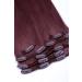 Clip In Hair Extensions Set - 7 Parts 60cm 100% Remy Real Hair Color 05 Chestnut - GlamX Intensions - Buy Online on GoSupps.com