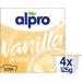 Alpro Soy-dessert vanilla 4 x 125g