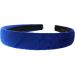 Zac's Alter Ego 1 Inch Velvet Aliceband/Hair Band/Headband Royal Blue - Buy Online on GoSupps.com