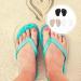 Holibanna Heel Pads - Metatarsal Support & Forefoot Cushion Inserts for Thong Sandals & Flip-Flops (3 Pairs) - Anti-Shoe Toe Protectors & Grip Pads - Buy Online on GoSupps.com