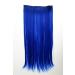 WIG ME UP - YZF-3177-TF2517 hairpiece extension wide hair extension 5 clips straight blue neon blue neon blue (TF2517)