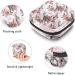 Women's Floral Storage Pockets Stillpad Holder - Portable Period Kit Bag for Girls | Stylish Feminine Product Bag - Buy Online on GoSupps.com