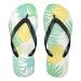 Mnsruu Yellow Palm Leaves Pineapple Flip Flops Home Hotel Spa Bedroom Travel M for Women Men