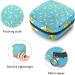 Peeled Banana Art Menstrual Storage Bag - Feminine Cup & Pad Holder for Women and Teen Girls | Portable Period Pouch (1Pcs, Multi-colored) - Buy Online on GoSupps.com