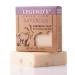 Legend's Creek Farm Goat Milk Soap  Moisturizing Cleansing Bar for Hands and Body  Creamy Lather and Nourishing  Gentle For Sensitive Skin  Handmade in USA (Lavender  Single) Lavender 5 Ounce (Pack of 1)