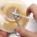 REMOS Stainless Steel Stoma Scissors for Precise Stoma Base Plate Cutting - Buy Online on GoSupps.com