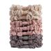 HettichSilk Ice Silk Hair Ties for Thick Hair  Softer than Silk  Ponytail Holders Coil Hair Ties  Silk Scrunchies Upgrade Version - 9 pcs beige