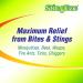 StingEze MAX Bug Bite Relief | Maximum Itch Relief, Stops Pain, Relieves Itching | 0.5 oz Travel Pen Dauber - Buy Online on GoSupps.com