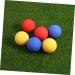 Fomiyes 10pc Silicone Lacrosse Balls - Professional Massage & Fitness Accessories for Fascia Treatment - 6.2cm - Buy Online on GoSupps.com