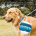Adjustable Heavy-Duty Martingale Collars for Dogs - Soft Glatted Light - Large Turquoise Green - Perfect for Small & Large Breeds - Buy Online on GoSupps.com