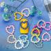 Hollow Heart Nail Charms - 200Pcs Mix Color Pearls for Valentine's Day DIY Manicure & Jewelry - Buy Online on GoSupps.com