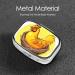Bird's Nest Golden Chicken Print 2 Compartment Pill Case | Cute Travel Pill Organizer & Purse Pill Box | Perfect Gift for On-the-Go - Buy Online on GoSupps.com