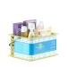Johnson's Bath Discovery Gift Set for Parents-to-Be - Baby Bath Time Essentials Kit with Body Wash, Shampoo, Wipes, Lotion & Diaper Rash Cream - Buy Online on GoSupps.com