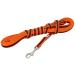 IDC Color & Gray rubberized leash 14 mm x 5 m with loop orange-gray Orange-gray 14 mm x 5 m (with loop)